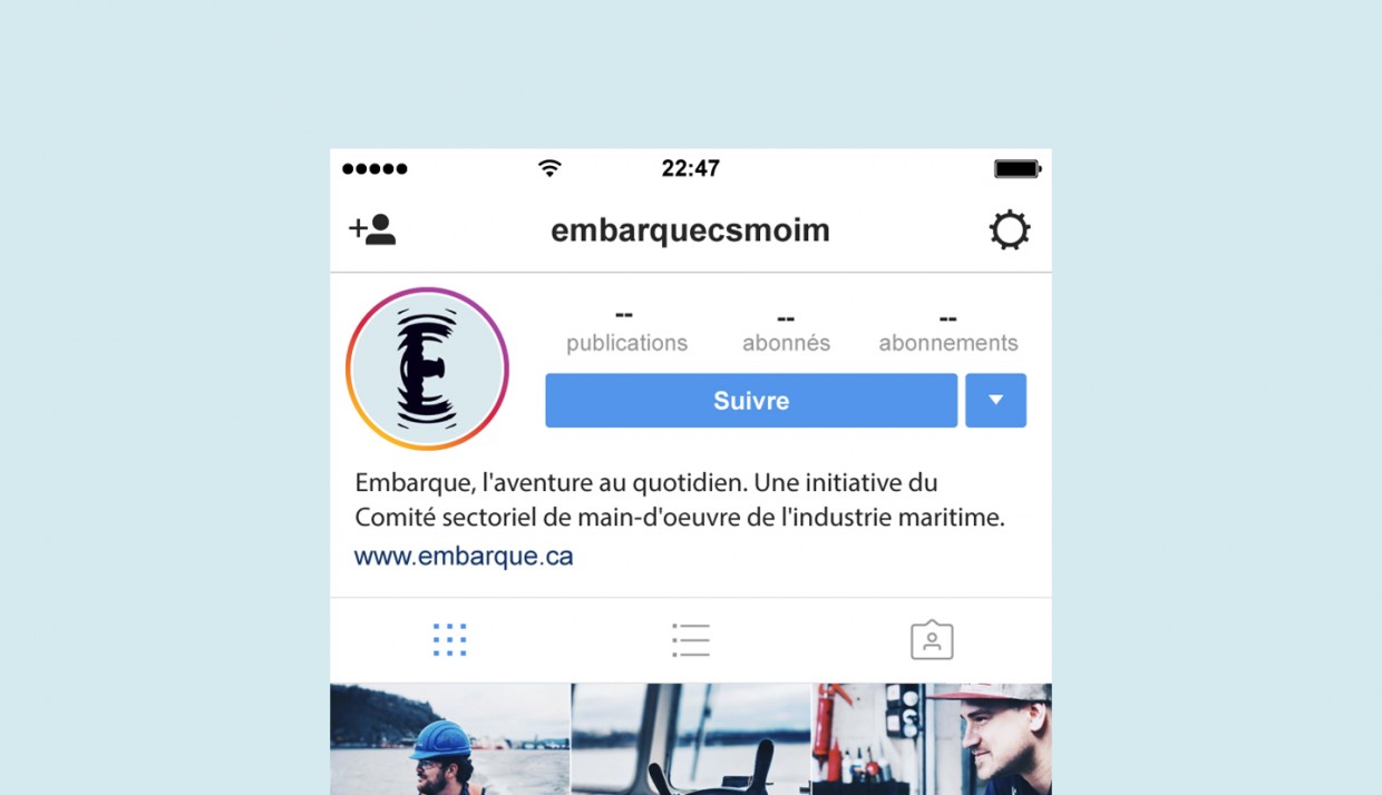 Les Mauvais Garçons - Projet - Embarque - Grille instagram 1